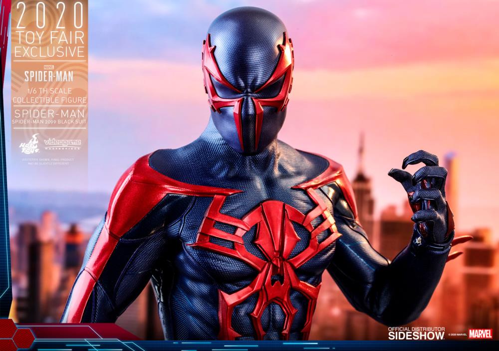 Marvel's Spider-Man VGM42 Spider-Man 2099 (Black Suit) 1/6th Scale 2020 Toy Fair Exclusive Collectible Figure