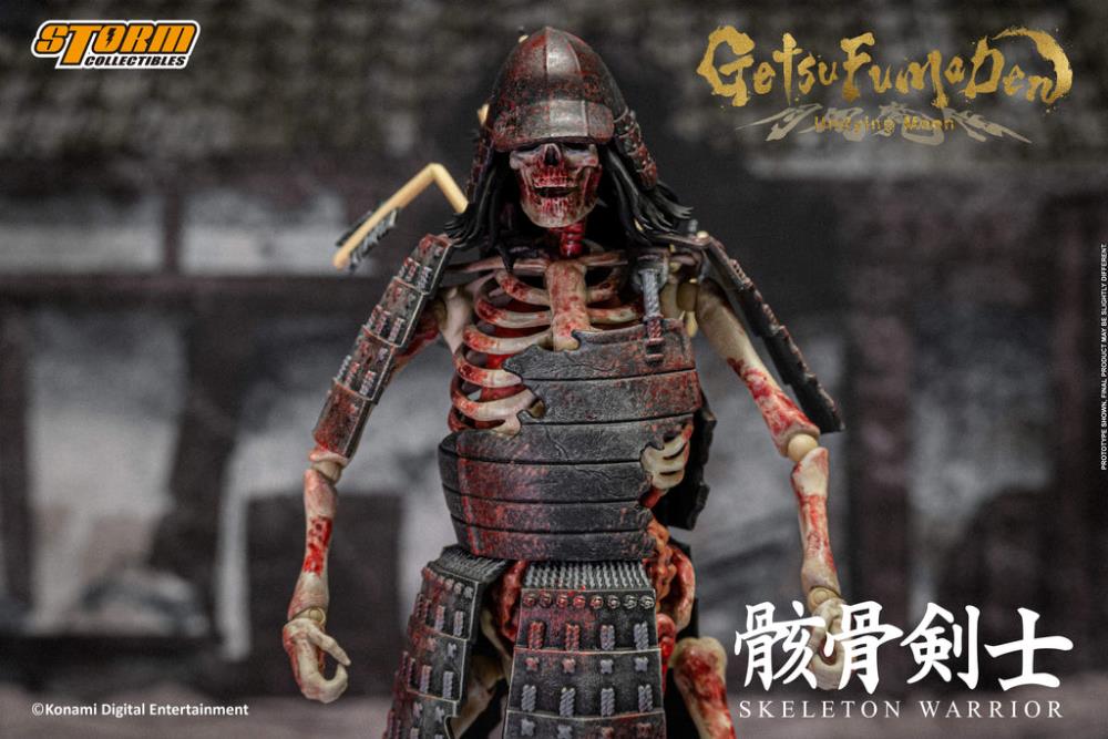 Pre-Order - Getsu Fuma Den: Undying Moon Skeleton Warrior 1/12 Scale Figure Two-Pack