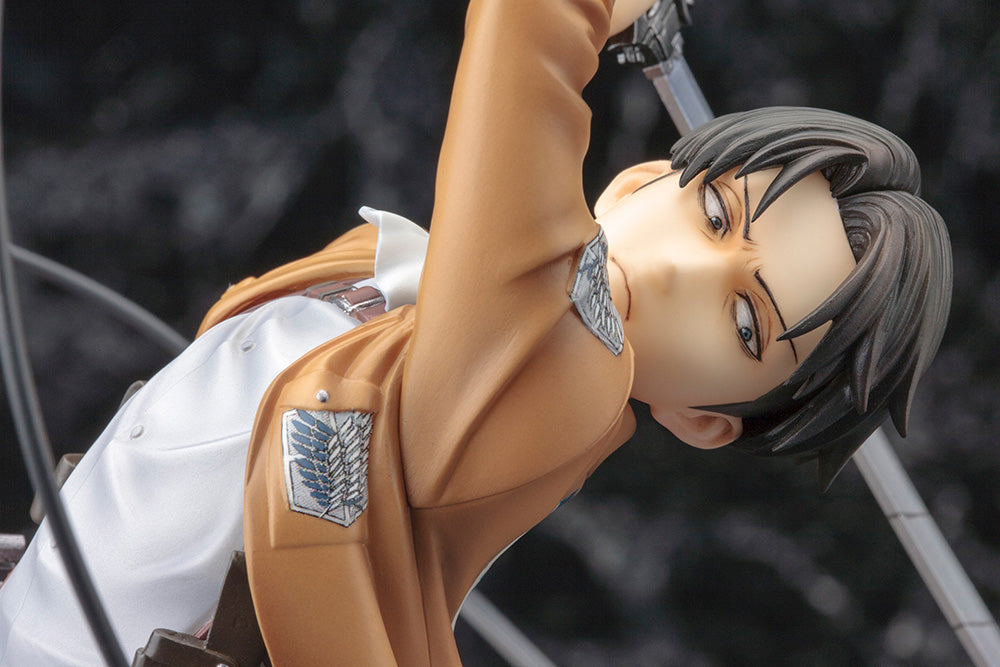 Attack on Titan ArtFX J Levi (Renewal Package Ver.) 1/8 Scale Figure