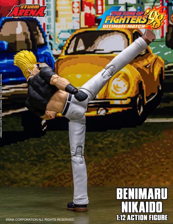 Pre-Order - The King of Fighters '98 Ultimate Match Storm Arena Benimaru Nikaido 1/12 Scale Action Figure