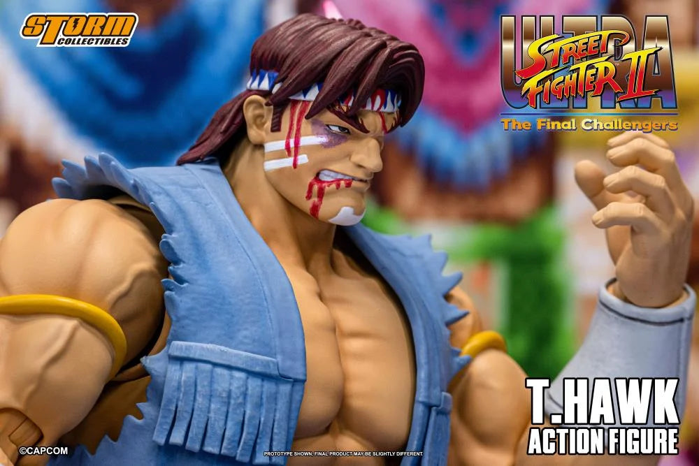 PRE-ORDER - Ultra Street Fighter II: The Final Challengers T. Hawk 1/12 Scale Action Figure