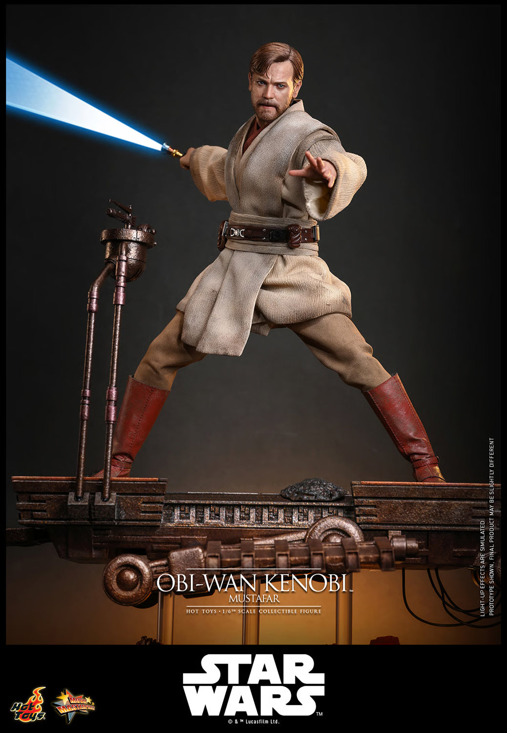 Pre-Order: MMS843 Star Wars: Revenge of the Sith - Obi-Wan Kenobi (Mustafar)