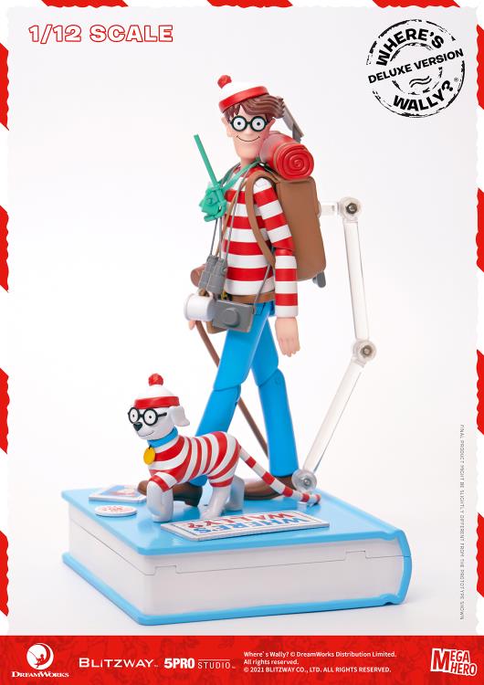 Where's Waldo? MEGAHERO Waldo 1/12 Scale Deluxe Figure
