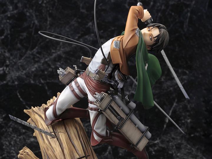 Attack on Titan ArtFX J Levi (Renewal Package Ver.) 1/8 Scale Figure