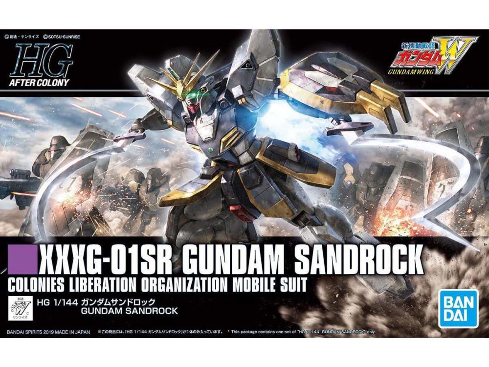 Mobile Suit Gundam Wing HGAC Gundam Sandrock 1/144 Scale Model Kit BY BANDAI SPIRITS - BRAND MOBILE SUIT GUNDAM