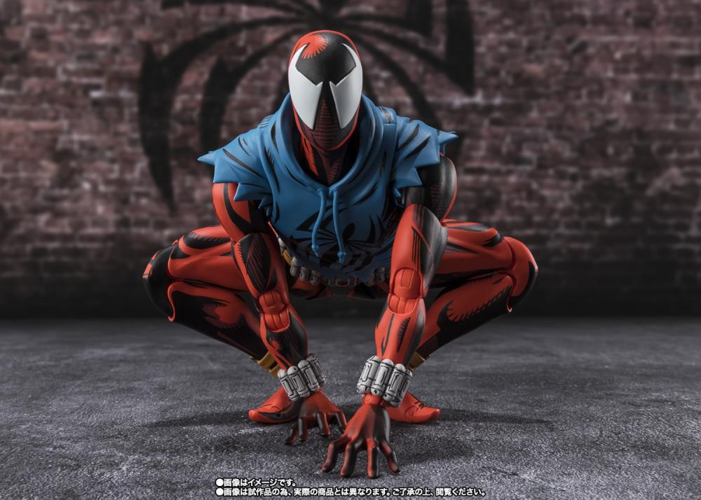 PRE-ORDER - Spider-Man: Across the Spider-Verse S.H.Figuarts Scarlet Spider Action Figure
