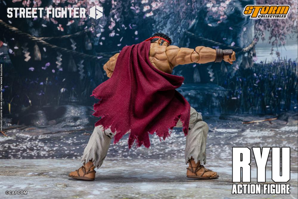 Street Fighter 6 Ryu 1/12 Scale Action Figure