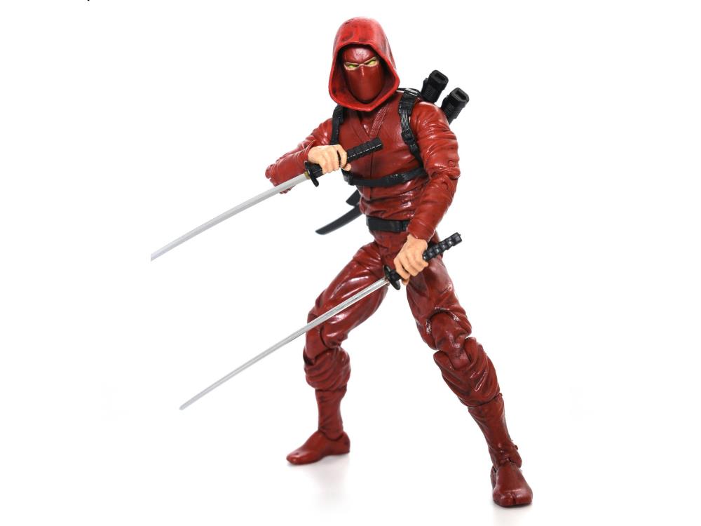 Articulated Icons- The Feudal Series - Basic Red Fury Ninja Figure