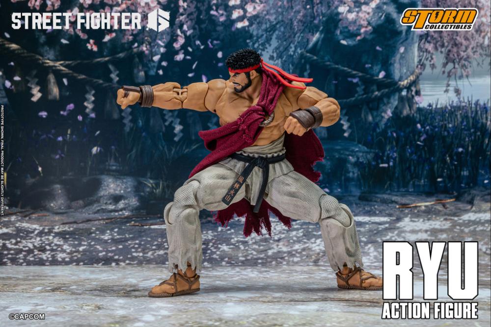 Street Fighter 6 Ryu 1/12 Scale Action Figure