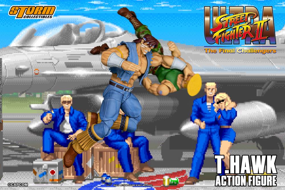 PRE-ORDER - Ultra Street Fighter II: The Final Challengers T. Hawk 1/12 Scale Action Figure