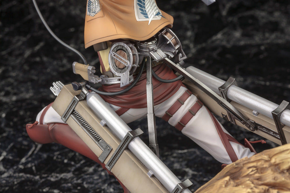 Attack on Titan ArtFX J Eren Yeager Figure (Renewal Package Ver.) 1/8 Scale