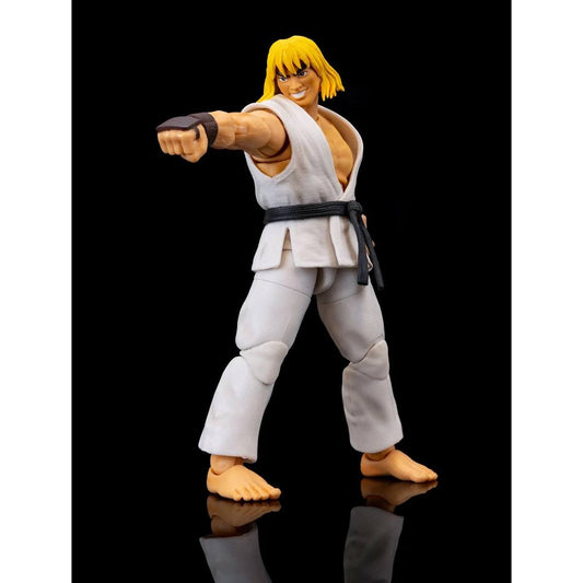 Street Fighter Ken White Ver. 1/12 Scale Action Figure Exclusive