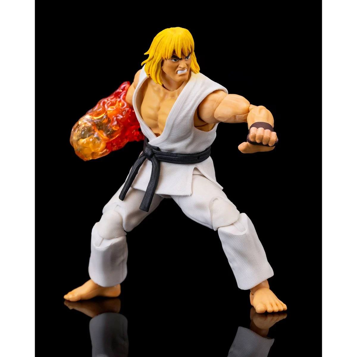 Street Fighter Ken White Ver. 1/12 Scale Action Figure Exclusive