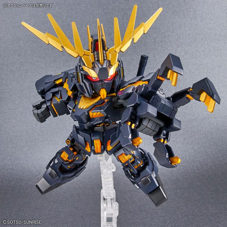 Mobile Suit Gundam SD Gundam Cross Silhouette Unicorn Gundam Unit 2 Banshee (Destroy Mode) & Banshee Norn Parts Set