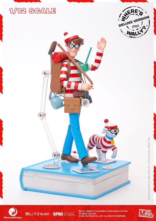 Where's Waldo? MEGAHERO Waldo 1/12 Scale Deluxe Figure