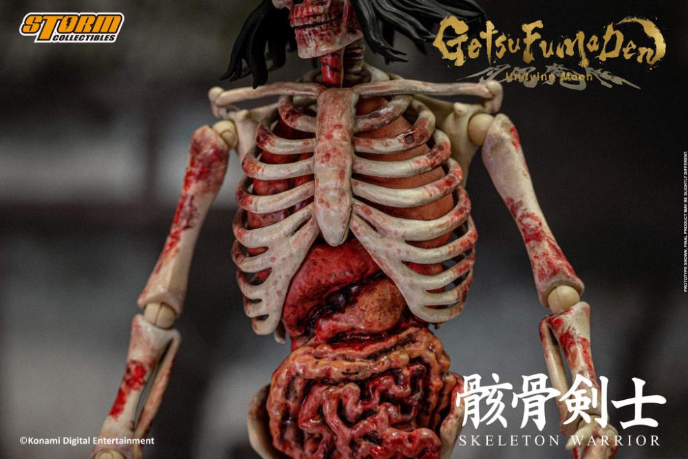 Pre-Order - Getsu Fuma Den: Undying Moon Skeleton Warrior 1/12 Scale Figure Two-Pack