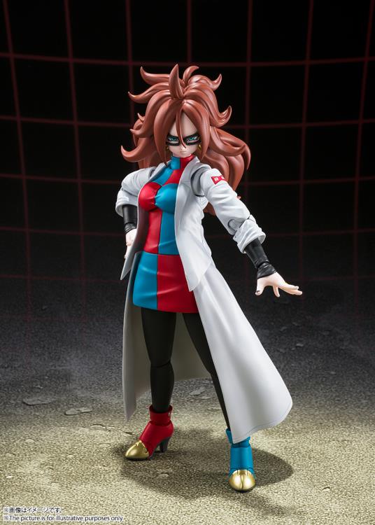 Dragon Ball FighterZ S.H.Figuarts Android 21 (Lab Coat) Exclusive