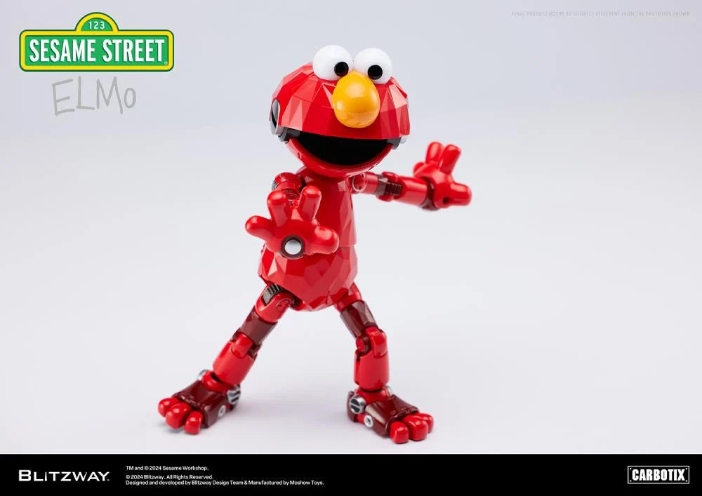 Pre-Order: Sesame Street Carbotix Elmo Action Figure