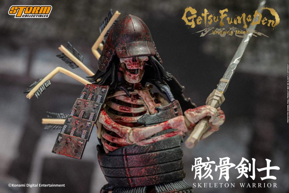 Pre-Order - Getsu Fuma Den: Undying Moon Skeleton Warrior 1/12 Scale Figure Two-Pack