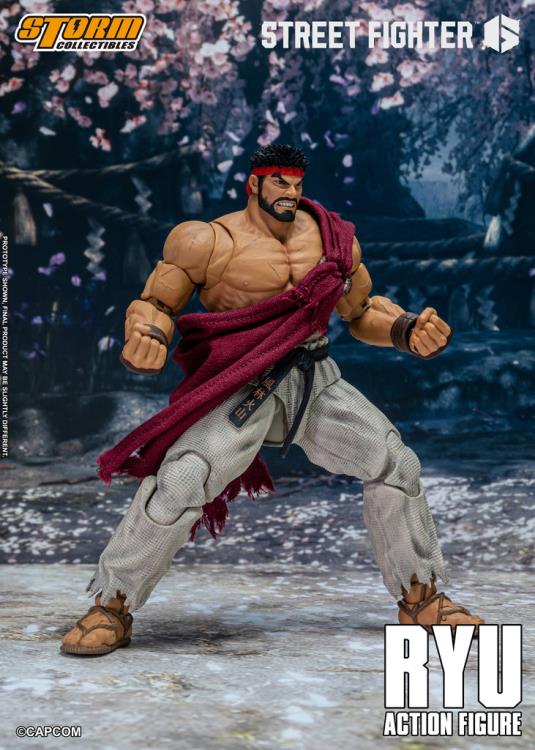 Street Fighter 6 Ryu 1/12 Scale Action Figure