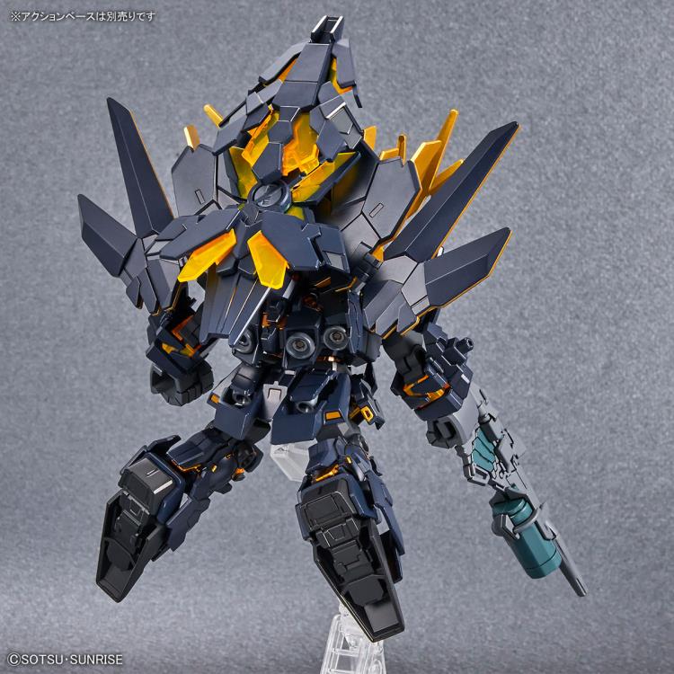 Mobile Suit Gundam SD Gundam Cross Silhouette Unicorn Gundam Unit 2 Banshee (Destroy Mode) & Banshee Norn Parts Set