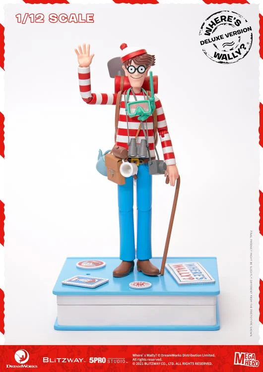 Where's Waldo? MEGAHERO Waldo 1/12 Scale Deluxe Figure