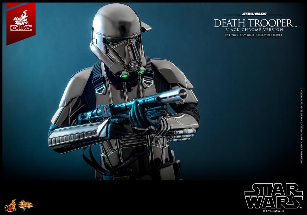 Star Wars MMS621 Death Trooper (Black Chrome) 1/6th Scale Collectible Exclusive Figure