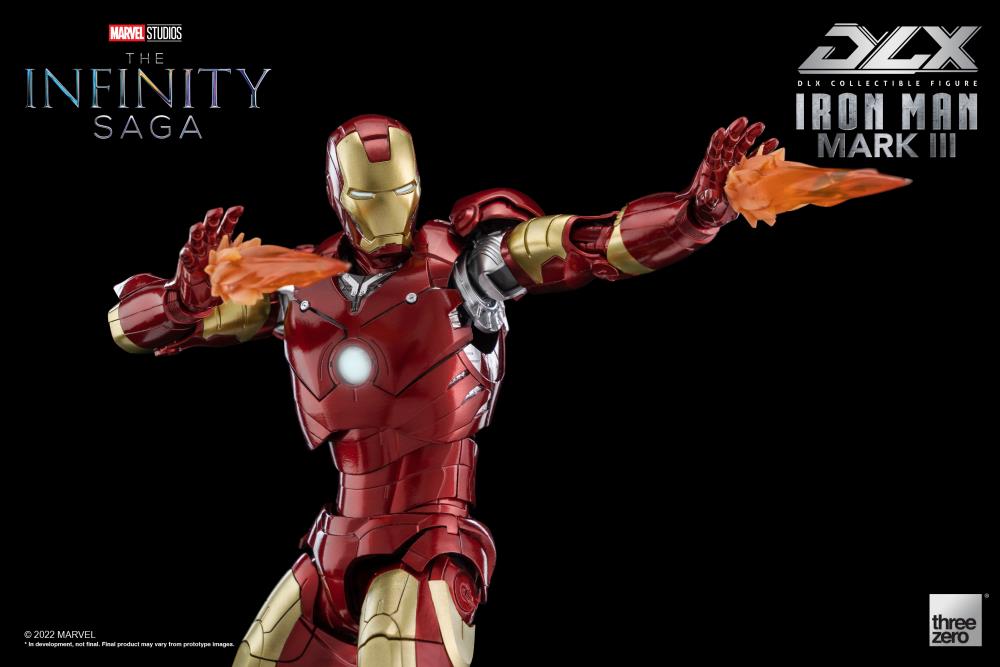 Avengers: Infinity Saga DLX Iron Man Mark 3 1/12 Scale Figure
