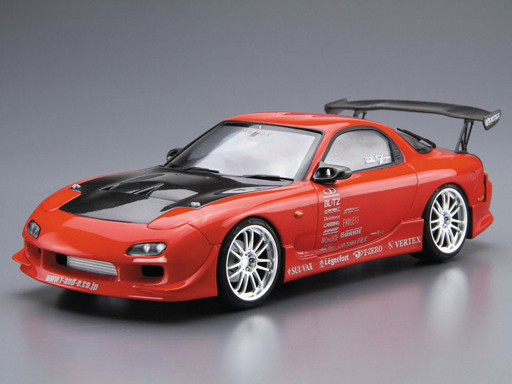Mazda (1999) VERTEX FD3S RX-7 1/24 Scale Model Kit (#9)