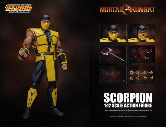 Mortal Kombat 3 VS Series Scorpion 1/12 Scale Figure