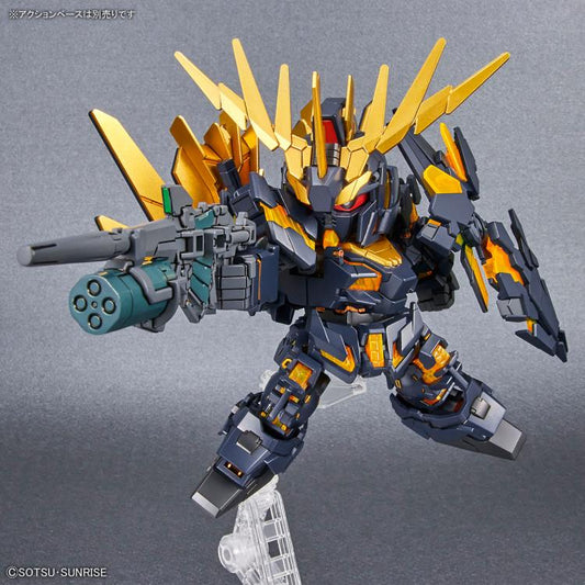 Mobile Suit Gundam SD Gundam Cross Silhouette Unicorn Gundam Unit 2 Banshee (Destroy Mode) & Banshee Norn Parts Set