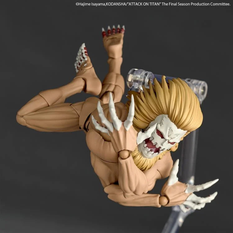 Pre-Order - Attack on Titan Amazing Yamaguchi Revoltech NR102 Jaw Titan Action Figure