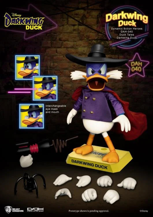 Darkwing Duck Dynamic 8ction Heroes DAH-040 Darkwing Duck