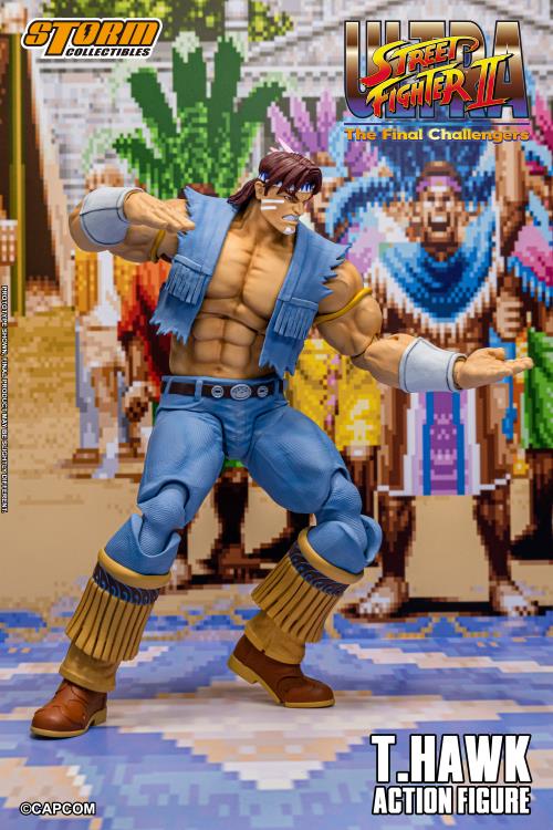 PRE-ORDER - Ultra Street Fighter II: The Final Challengers T. Hawk 1/12 Scale Action Figure