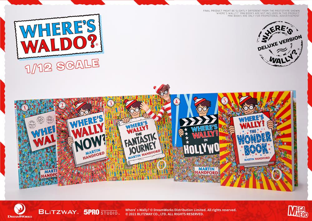 Where's Waldo? MEGAHERO Waldo 1/12 Scale Deluxe Figure