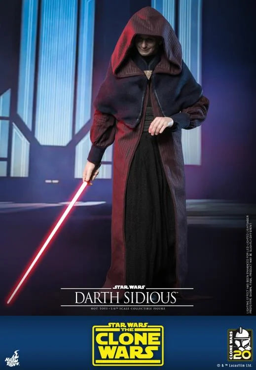 Star Wars: The Clone Wars TMS102 Darth Sidious 1/6th Scale Collectible Figure