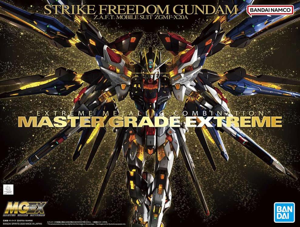 Mobile Suit Gundam SEED Destiny MGEX Strike Freedom Gundam 1/100 Scale Model Kit