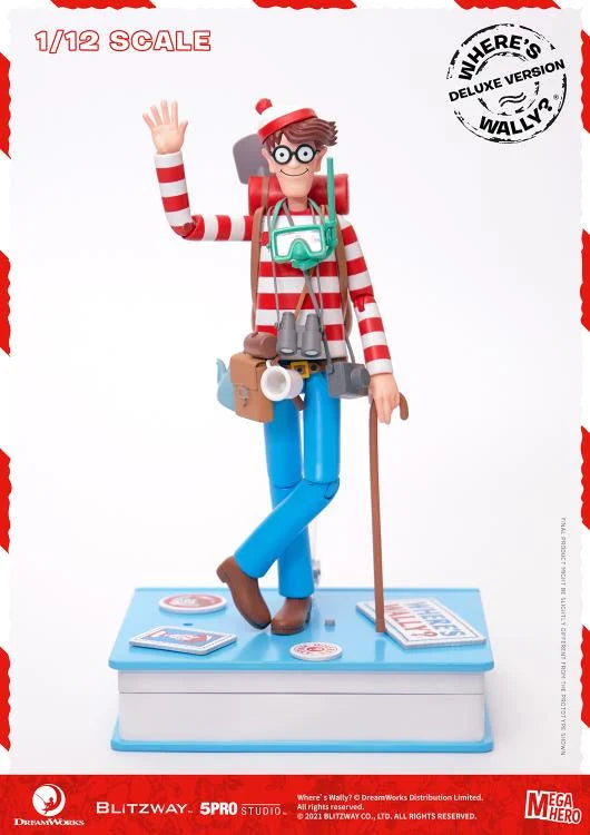 Where's Waldo? MEGAHERO Waldo 1/12 Scale Deluxe Figure
