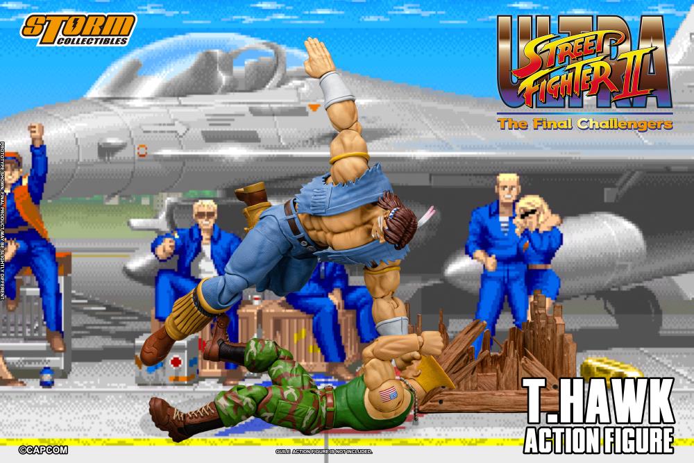 PRE-ORDER - Ultra Street Fighter II: The Final Challengers T. Hawk 1/12 Scale Action Figure