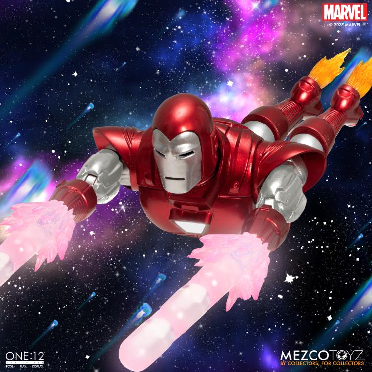 PRE-ORDER - Marvel Comics One:12 Collective Iron Man (Silver Centurion)