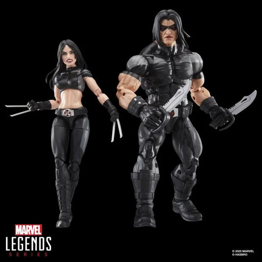 X-Force Marvel Legends Warpath and X-23 Action Figure Two-Pack