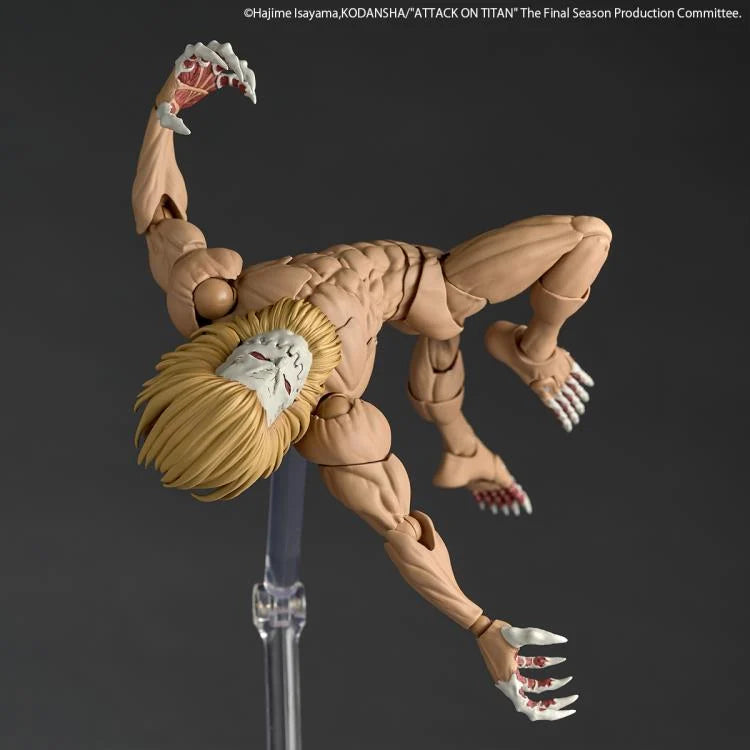 Pre-Order - Attack on Titan Amazing Yamaguchi Revoltech NR102 Jaw Titan Action Figure