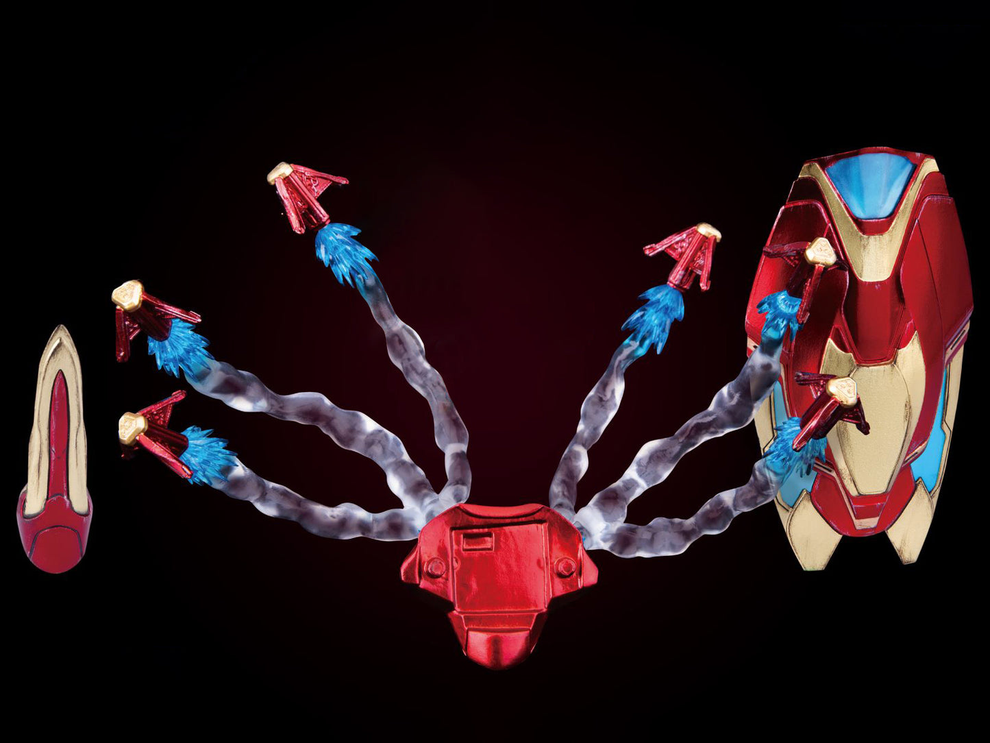 Avengers: Infinity War Egg Attack Action EAA-070AC Iron Man Mark L Nano Weapon Accessory Set