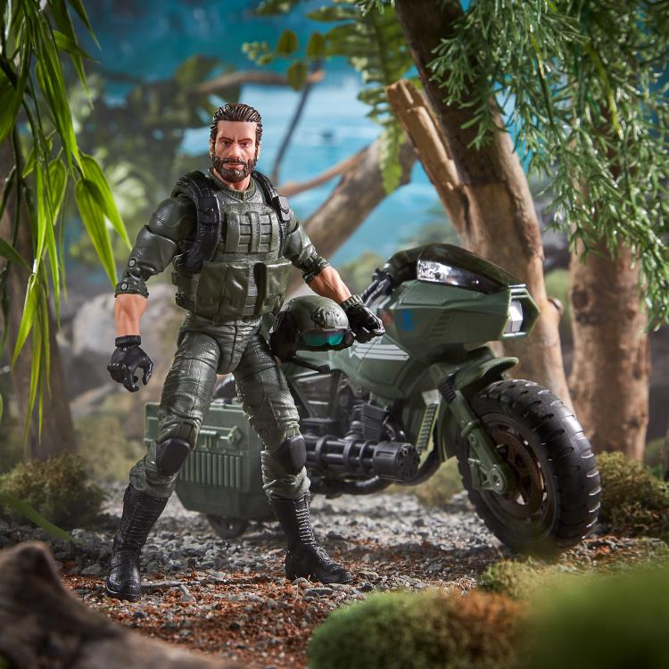 G.I. Joe Classified Series Special Missions: Cobra Island Alvin “Breaker” Kinney Figure with RAM Cycle Exclusive