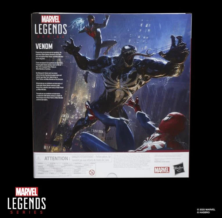 Marvel's Spider-Man 2 Marvel Legends Gamerverse Venom Deluxe Action Figure