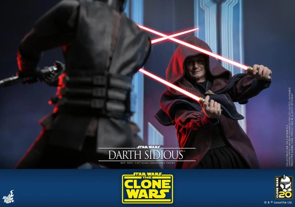 Star Wars: The Clone Wars TMS102 Darth Sidious 1/6th Scale Collectible Figure
