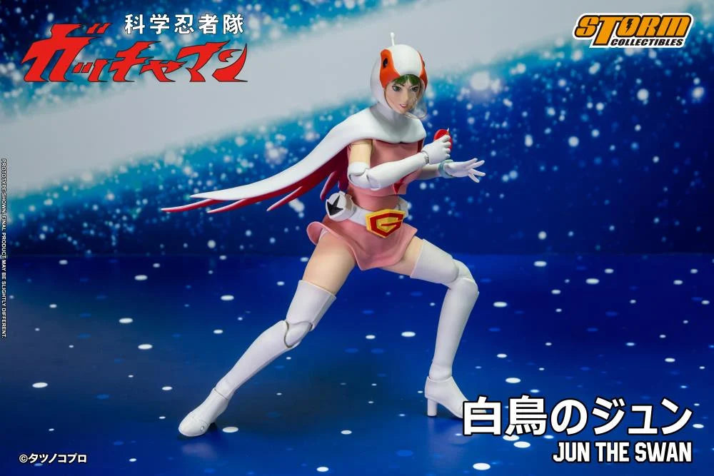 PRE-ORDER: Gatchaman Jun the Swan 1/12 Scale Figure