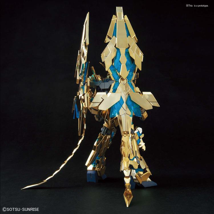Mobile Suit Gundam Narrative HGUC Unicorn Gundam 03 Phenex Destroy Mode (Narrative Ver.) Gold Coating 1/144 Scale Model Kit
