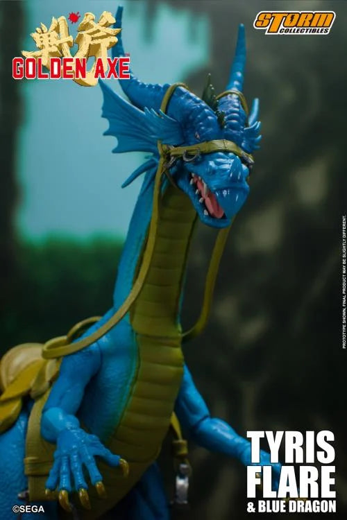 Golden Axe Tyris Flare and Blue Dragon 1/12 Scale Action Figure Set
