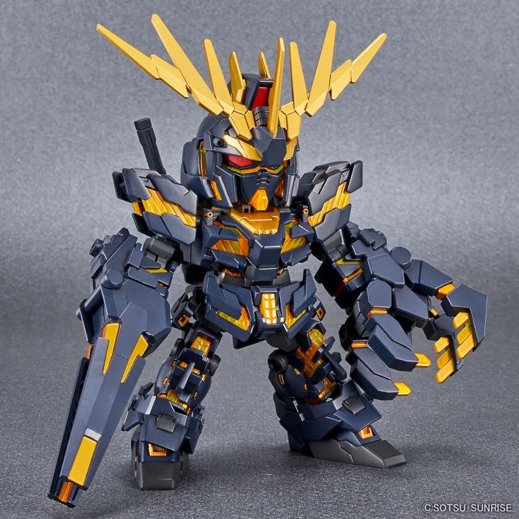 Mobile Suit Gundam SD Gundam Cross Silhouette Unicorn Gundam Unit 2 Banshee (Destroy Mode) & Banshee Norn Parts Set